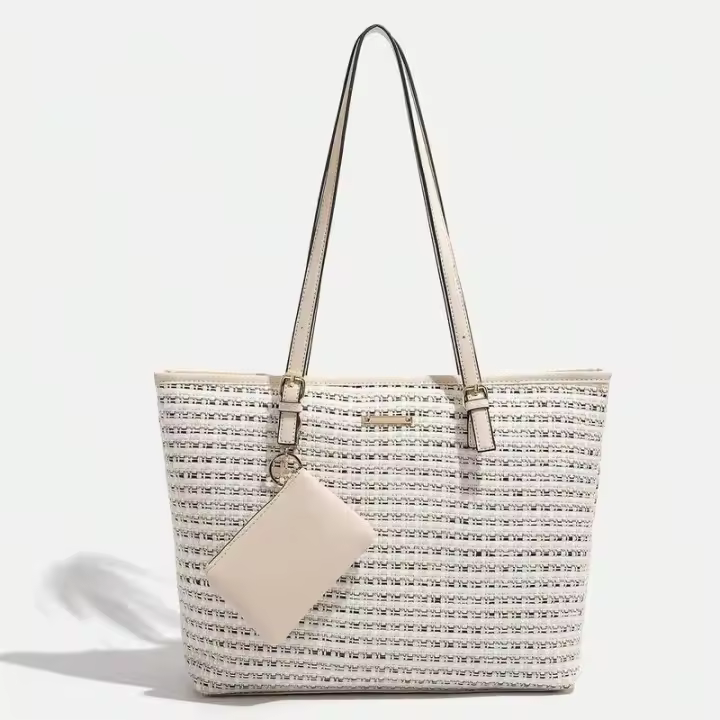 2024 Europa y los Estados Unidos nuevo bolso de mujer patrón cruzado de hombro bolso de moda simple mochila de lujo de alta gama - 1