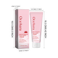 Protección solar UV SPF 30 de amplio espectro para prevenir quemaduras solares, crema corporal refrescante e iluminadora para exteriores, resistente al agua - details 0