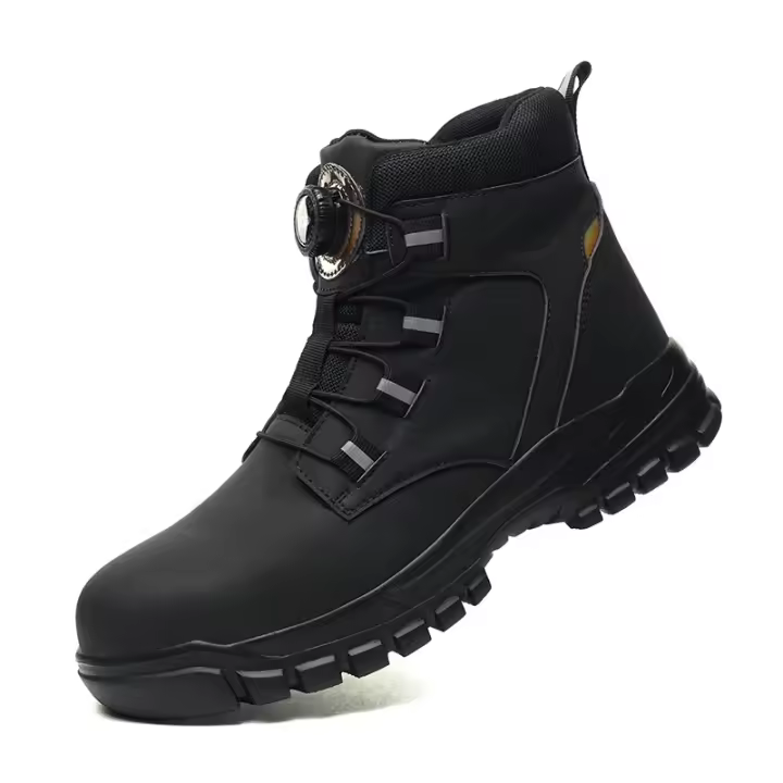 Botas de Seguridad Impermeables para Hombres Botas de Trabajo Indestructibles con Punta de Acero - 1