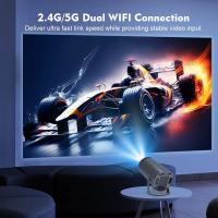 Proyector Portátil Magcubic Android11 ​​4K 1280*720P HY300 pro Con WiFi Dual 260ANSI 180 Flexibilidad BT5.0 Cine Al Aire Libre - details 4