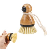 Mini plato para fregadero, cepillo de limpieza para sartenes, depurador de setas, cuenco de Bambú - details 0