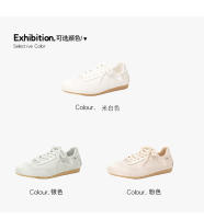 Zapatos de entrenamiento alemanes de satén estilo ballet, nuevos zapatos casuales versátiles de moda de diseñador de nicho - details 0