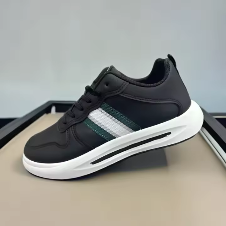 Zapatillas Casuales de Malla Transpirable para Hombres Zapatos Blancos de Moda de Trendy para Otoño-Verano - 1