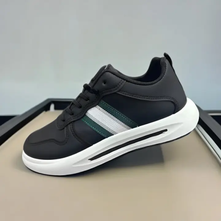 Zapatillas Casuales de Malla Transpirable para Hombres Zapatos Blancos de Moda de Trendy para Otoño-Verano - 1