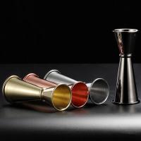 Jigger japonés de acero inoxidable con escala de medición en el interior, diseño Dual de bebidas Spirit, doble cóctel, 2oz - details 7