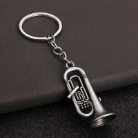 Mini juguetes de tendencia, Mini llavero de instrumentos, llavero de Metal de aleación de Zinc, saxofón, tres tipos, accesorios colgantes para coche - details 21