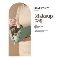 Bolsa de cosméticos impermeable a la moda, bolsa de tela de gran capacidad para lavar a mano, bolso de mano, paquete de lápiz labial, bolsa de almacenamiento - details 10