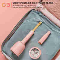 Aspiradora de Escritorio Mini 3 en 1 Ligera, Sin Bolsa, Contenedor de Polvo Desmontable para Limpieza de Polvo, Lápices y Ropa - details 7