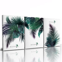 Póster de Flores Rosa Nórdicas en Lienzo 3pcs Decoración de Pared para Sala de Estar Arte de Pintura en Lienzo sin Marco para Decoración del Hogar Marca JUBEER - details 9