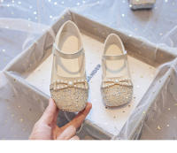 Zapatos de cristal agua pequeños zapatos de cuero zapatos de los niños suela suave con vestido - details 8