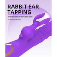 Juguetes Sexuales Vibrador Telescópico en Forma de Conejo para Mujer Vibrador de Doble Choque de Punto G Simulador de Pene para Hombres - details 2
