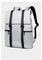 Mochila para ordenador portátil, mochilas impermeables para estudiantes, bolsa de viaje, PU de alta calidad, logotipo impreso de gran capacidad - details 18
