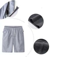 Bolsillos deportivos para hombre, pantalones cortos de playa, corte holgado, cremallera - details 5