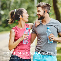 Paramta Dv68 Pro auriculares deportivos luminosos para correr de noche, auriculares impermeables de conducción ósea, adecuados para correr al aire libre - details 11