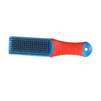 Herramienta de limpieza, cepillo de alambre con mango de silicona, no se desprende, cepillo de acero profesional, cocina de Metal - details 6