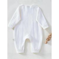 Bodysuit Para Niños Y Niñas Nuevos Otoño Primavera Invierno Ropa De Algodón Grueso Para Bebé 0-6M Prenda Diaria De Casa - details 2