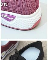 Zapatos Deportivos Casuales para Mujer Estilo Otoño Nuevo Zapatos de Tela de Pekín Antiguo Tejidos a la Moda Zapatos de Caminar con Margaritas - details 7