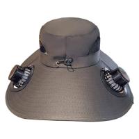 Power, para hombres y mujeres, 2 ventiladores solares y carga USB, gorra con ventilador, sombrero para el sol - details 5