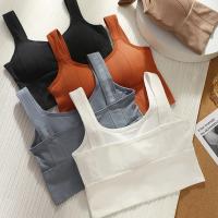 Top de Yoga sin Costuras Antisudor Sports Bra Transpirable para Mujeres - details 3