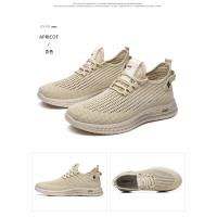 Zapatillas de Moda Versátiles para Hombre Primavera-Verano 2025 Zapatos Casuales Ligeros y Voladores Tejidos - details 10
