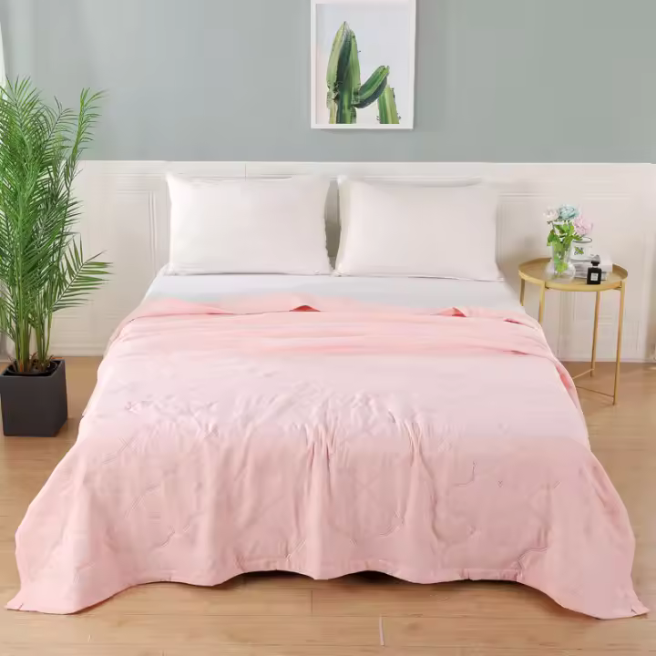 Aire acondicionado, algodón lavado, regalo fresco, núcleo de edredón fino de verano - 1