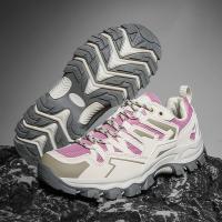 2025 zapatos de senderismo para hombre y mujer, zapatillas de deporte de malla, zapatos de montaña transpirables a la moda para niño, zapatos de trabajo para primavera, otoño y verano, Trekking al aire libre - details 2