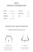Slimming Shapewear for Women Postpartum Tummy Control Body Shaper Butt Lifter Bodysuit Zipper Open Bust Open Crotch Corset Fajas - details 1