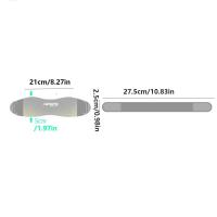 Rodillera de neopreno con soporte para la rótula, transpirable, amortiguadora de impactos, correa ajustable para el tendón rotuliano. - details 1