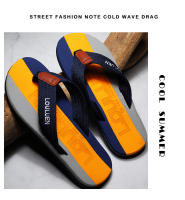 Nuevas chanclas de los hombres zapatillas de verano de los hombres antideslizante tendencia de la moda de la playa al aire libre zapatillas frescas - details 11