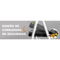 escalera taburete plegable