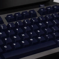 Tecla de doble disparo para teclado mecánico, accesorio con personalidad personalizada en inglés, de 132 teclas, modelo G clon Deep Navy, 61/87/104 - details 0