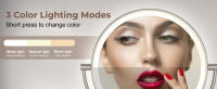wall mounted makeup mirror