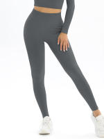 Mallas de Yoga sin costuras para mujer, pantalones deportivos de cintura alta, Leggings de gimnasio, pantalones de entrenamiento de realce, Leggings para correr y Fitness - details 29