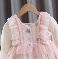 Vestido de Princesa para Niñas Manga Larga Perfecto para Primavera Otoño - details 8