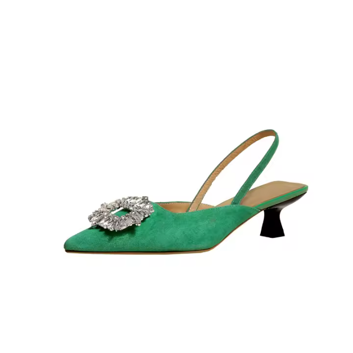 Sandalias de 3cm para mujer, tacones de aguja, tacones pequeños de 3cm - 1