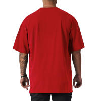 Oversized Loose Half Sleeve T-shirt Mens Dropped Shoulder Cotton Fitness T Shirt Men Summer Gym Bodybuilding Workout Tops Tees - details 7