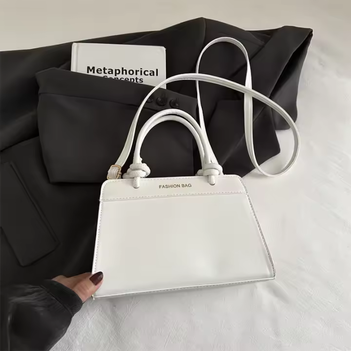 Bolso de Mano para Mujer, novedad de Primavera/Verano 2025, Bolso Cruzado Retro de gran capacidad con Textura de alta gama - 1