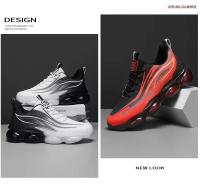 Zapatos deportivos de malla ligeros y transpirables para hombre con suelas de PVC, correas suaves para correr, caminar y estar a la moda en primavera y verano - details 7