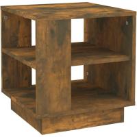 Mesa de Centro auxiliar Consola Lateral de Salón Sofá Muebles de Madera Sonoma 40x40x43 cm - details 7