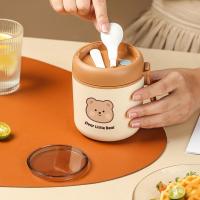 Vajilla portátil de acero inoxidable para microondas, taza de yogur, fiambrera, frascos de vacío, tazas de sopa, taza de desayuno - details 7