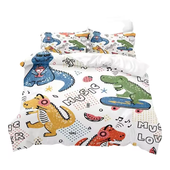 Conjunto de Cama de Moda Diseño Juego de Ropa de Cama para Niños Cubierta de Edredón - 1