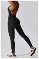 Traje de gimnasio de Yoga para mujer, mono de entrenamiento, ropa deportiva para correr, ciclismo, conjunto de gimnasio - details 27