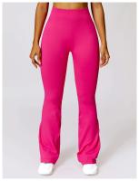 Campana de yoga para mujer - Pantalones deportivos transpirables para correr en gimnasio ajustados con cintura alta y salto de cadera - details 16