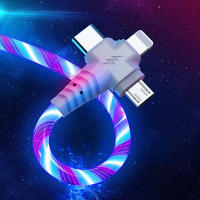 Cable de carga rápida para Xiaomi Redmi, iPhone, Samsung, Huawei, 3 en 1 - details 1