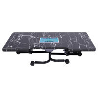 MESA DE MANICURA plegable para salón de belleza, estación de almacenamiento para técnico, escritorio 90x40x72cm/35x15x28 pulgadas, MDF,PVC, hierro, estándar europeo - details 7