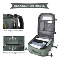 Mochila de viaje grande para mujer, bolsa de senderismo impermeable portátil, bolsa de Fitness húmeda y seca - details 6