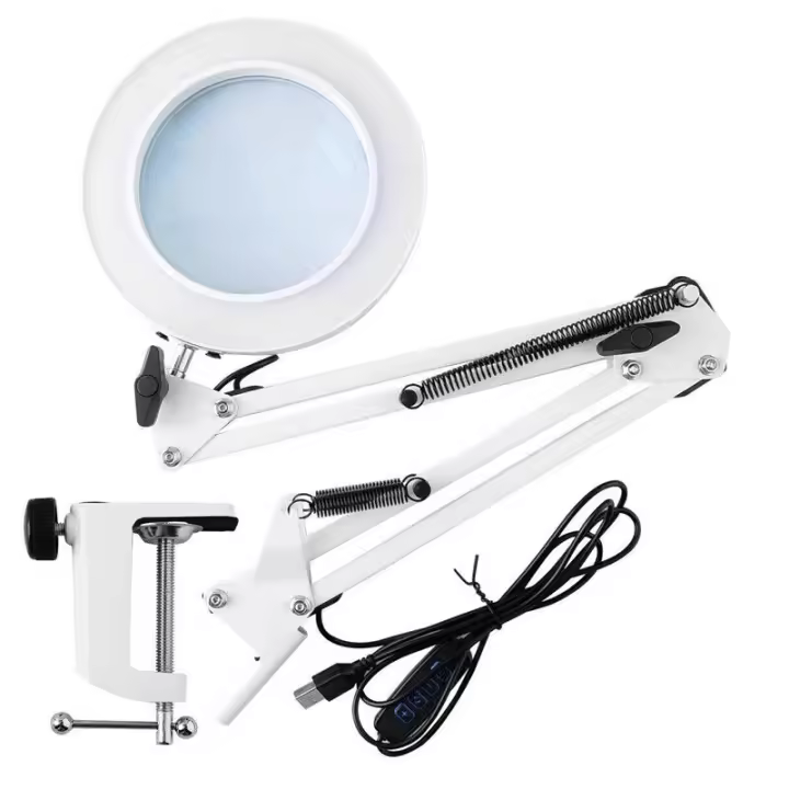 Lámpara de Mesa LED con Espejo Iluminación y Decoración - 1