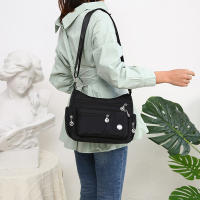 Bolso de hombro Oxford impermeable para mujer, bandolera informal multifunción, bolso de compras, bolso de mensajero de gran capacidad - details 5