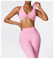 Pantalones de Yoga con Flecos en Forma de V para Mujeres Leggings de Cintura Alta y Pierna Ancha para Gimnasio y Deportes Pantalones de Baile - details 25