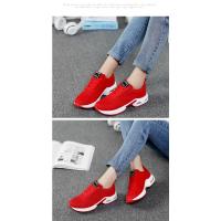 Zapatillas de deporte de moda para mujer, zapatos de tenis transpirables de malla con cojín de aire, fondo suave, para correr al aire libre - details 8